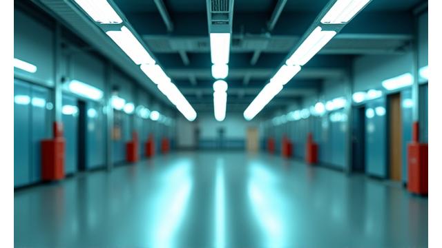 LED lighting in commercial space