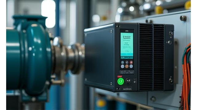 Motor with Variable Frequency Drive