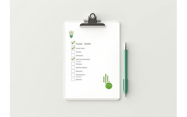 Clipboard with a checklist and a lightbulb icon, signifying an efficiency assessment