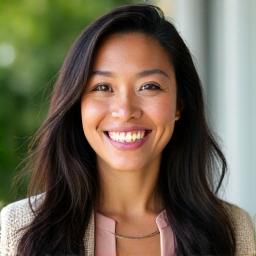 Professional headshot of Clara Rodriguez, Sales Manager at LuminaGrid Energy, with a friendly smile.