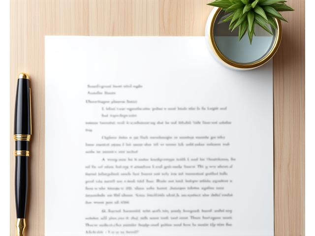 A legal document with a pen and a magnifying glass, symbolizing meticulous review of terms.